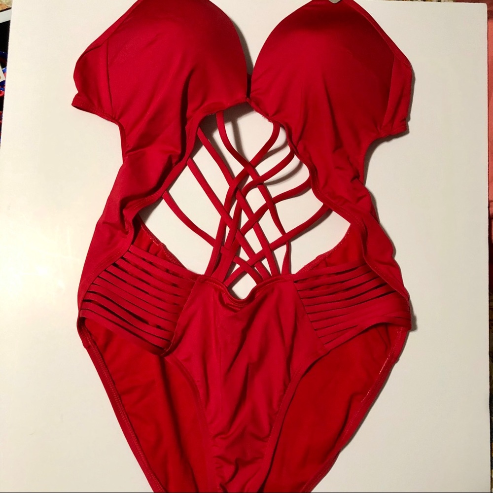 Kenneth Cole Monokini Swimsuit Large New